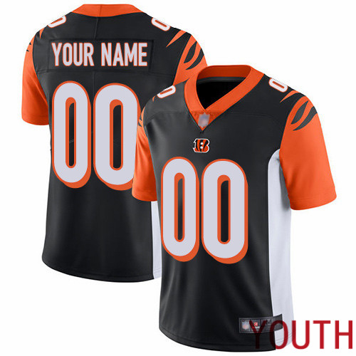 Limited Black Youth Home Jersey NFL Customized Football Cincinnati Bengals Vapor Untouchable